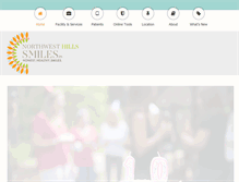 Tablet Screenshot of nwhsmiles.com